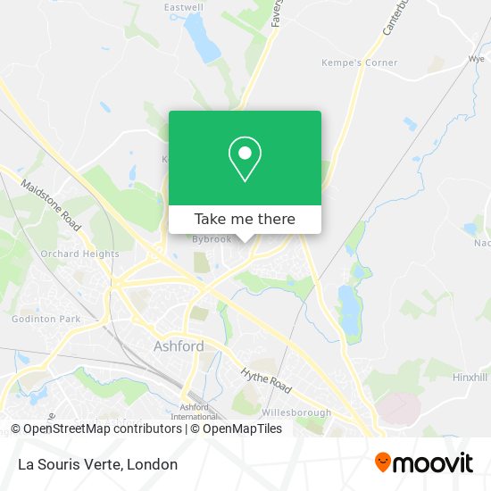 La Souris Verte map