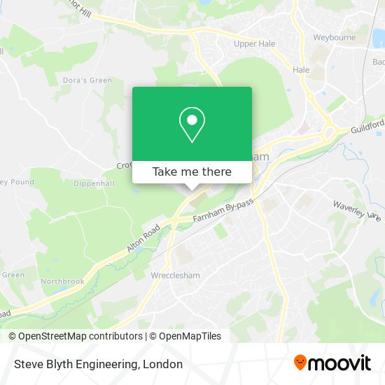 Steve Blyth Engineering map