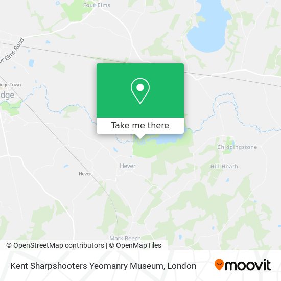 Kent Sharpshooters Yeomanry Museum map