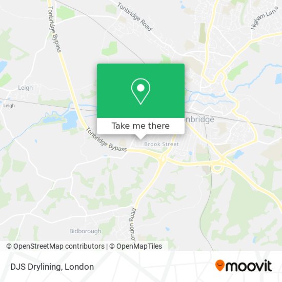 DJS Drylining map