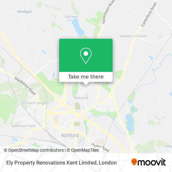 Ely Property Renovations Kent Limited map