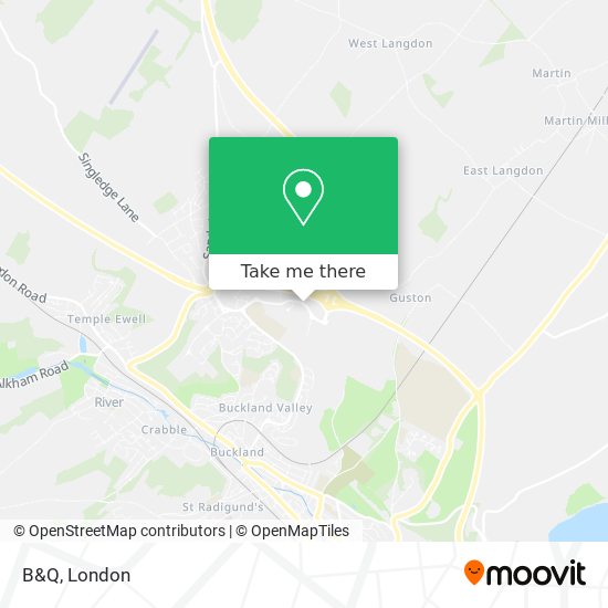 B&Q map