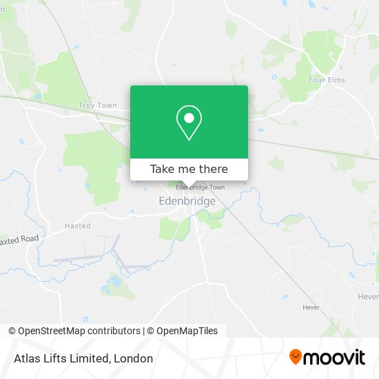 Atlas Lifts Limited map