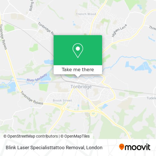 Blink Laser Specialisttattoo Removal map
