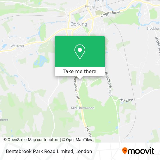 Bentsbrook Park Road Limited map