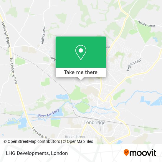 LHG Developments map