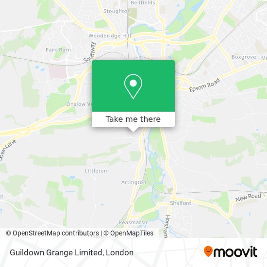 Guildown Grange Limited map