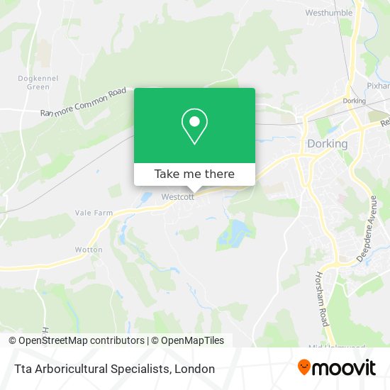 Tta Arboricultural Specialists map