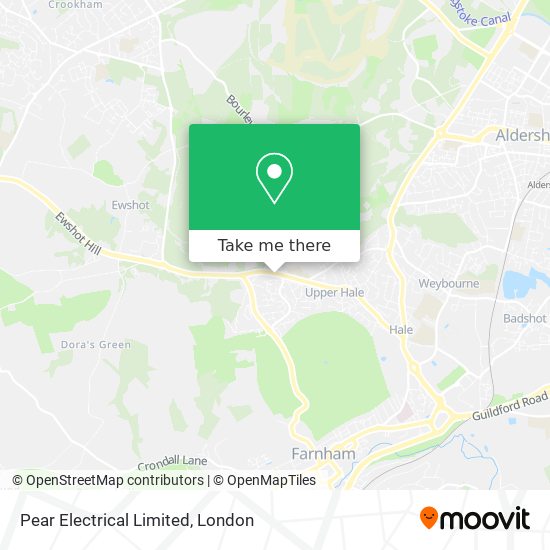 Pear Electrical Limited map