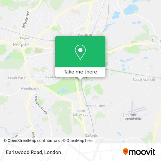 Earlswood Road map