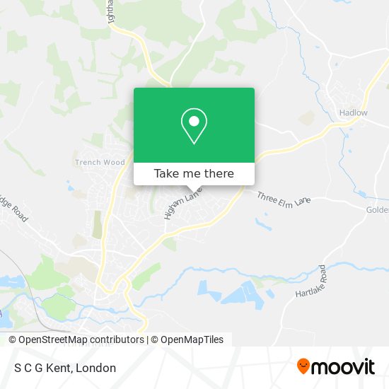 S C G Kent map