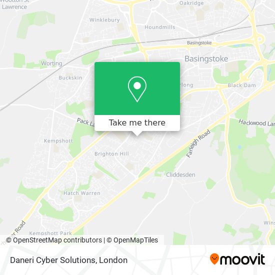 Daneri Cyber Solutions map