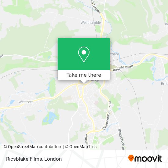 Ricsblake Films map