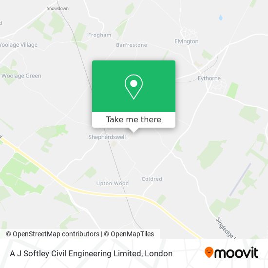 A J Softley Civil Engineering Limited map