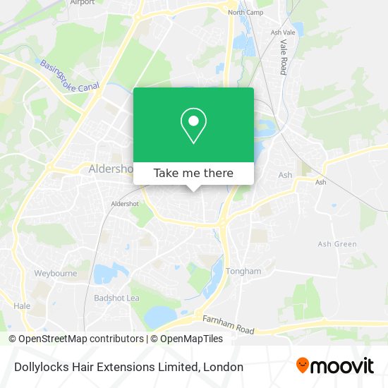 Dollylocks Hair Extensions Limited map