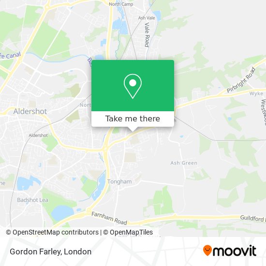 Gordon Farley map