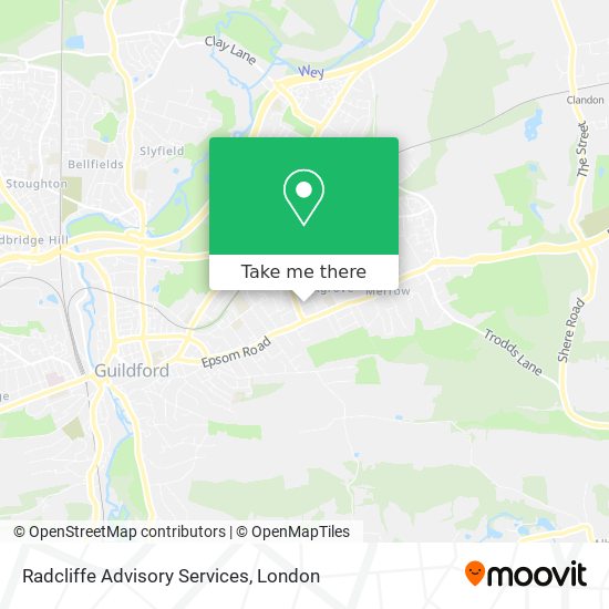 Radcliffe Advisory Services map