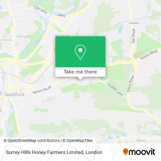 Surrey Hills Honey Farmers Limited map