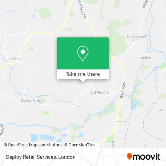 Deploy Retail Services map