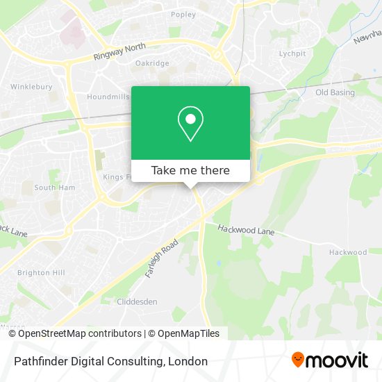 Pathfinder Digital Consulting map