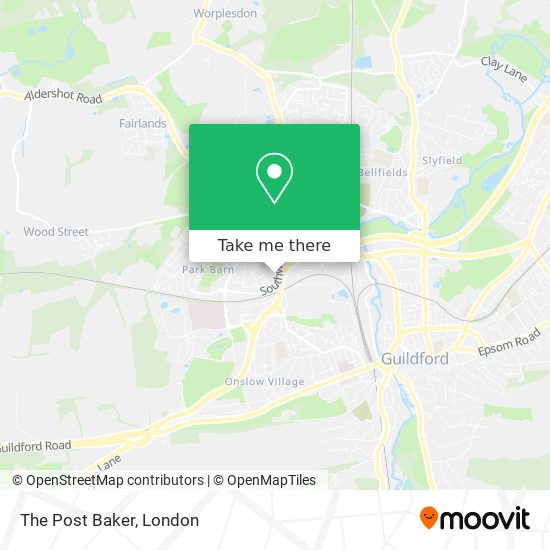 The Post Baker map