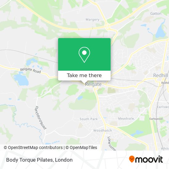 Body Torque Pilates map