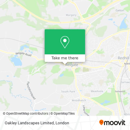 Oakley Landscapes Limited map