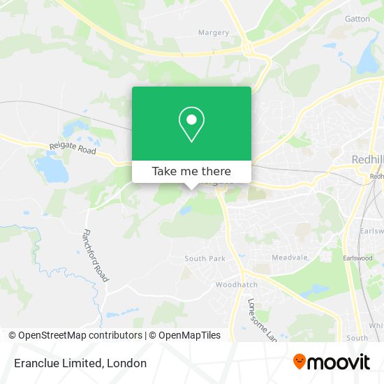 Eranclue Limited map