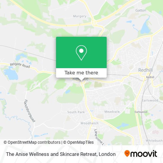 The Anise Wellness and Skincare Retreat map