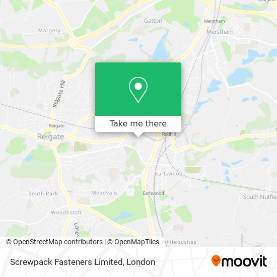 Screwpack Fasteners Limited map
