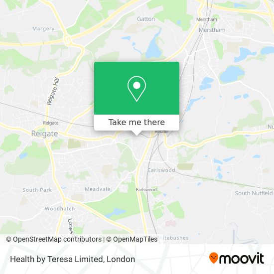 Health by Teresa Limited map