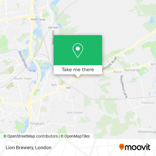 Lion Brewery map