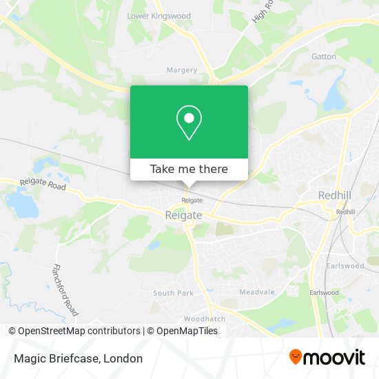Magic Briefcase map
