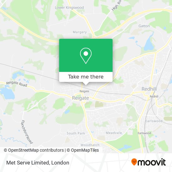 Met Serve Limited map