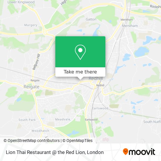 Lion Thai Restaurant @ the Red Lion map