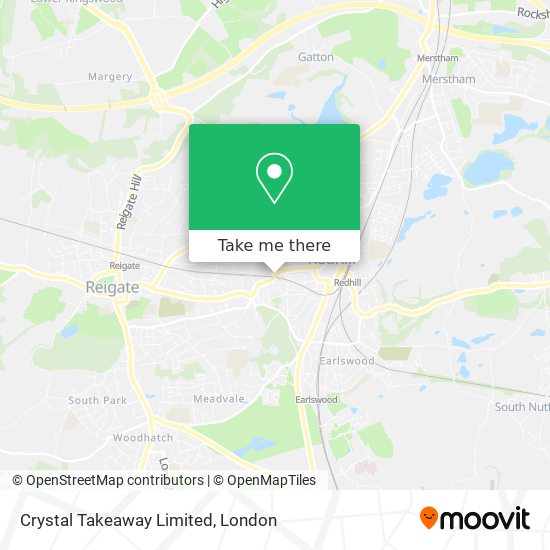 Crystal Takeaway Limited map