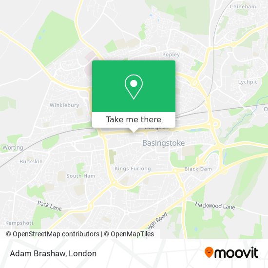 Adam Brashaw map