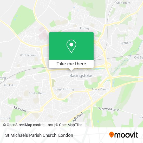 St Michaels Parish Church map