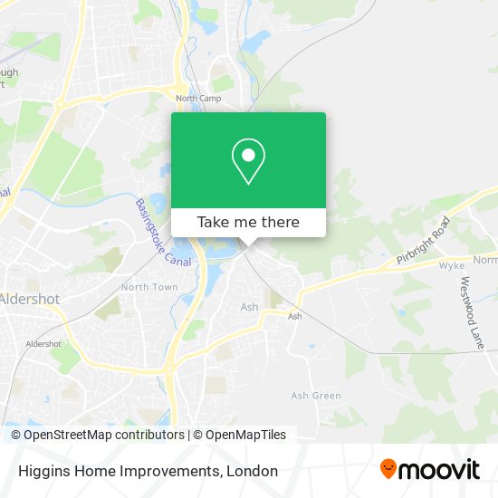Higgins Home Improvements map