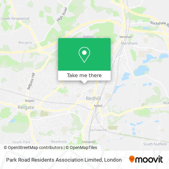 Park Road Residents Association Limited map