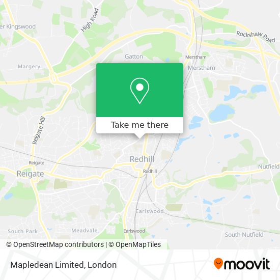 Mapledean Limited map