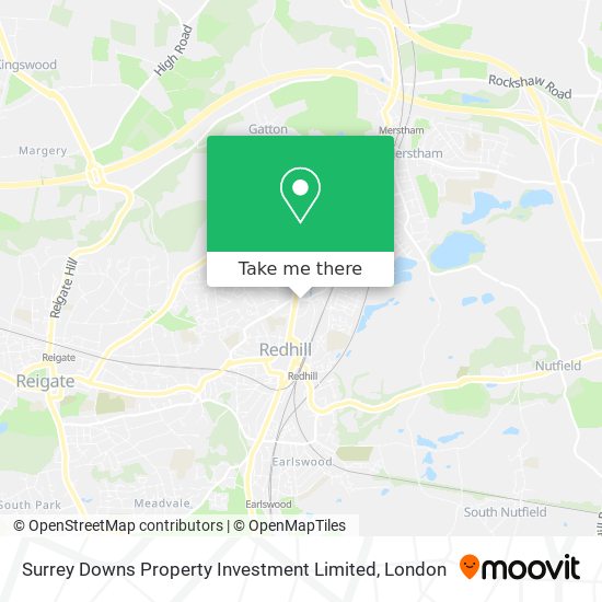 Surrey Downs Property Investment Limited map