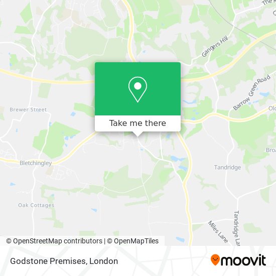 Godstone Premises map