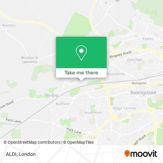 ALDI map