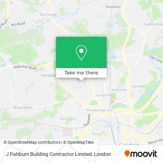 J Fishburn Building Contractor Limited map