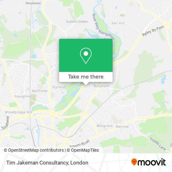 Tim Jakeman Consultancy map