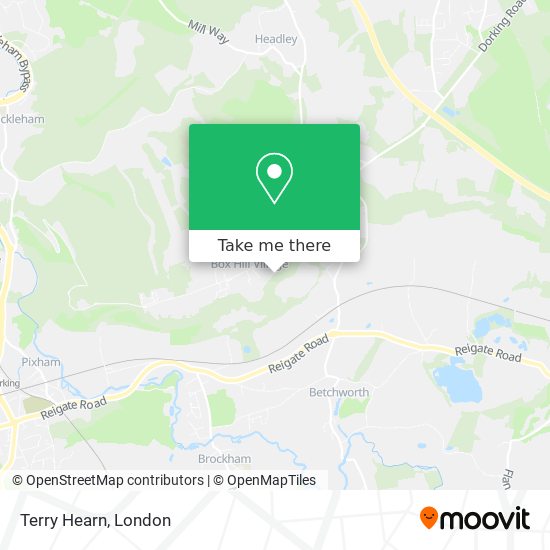 Terry Hearn map