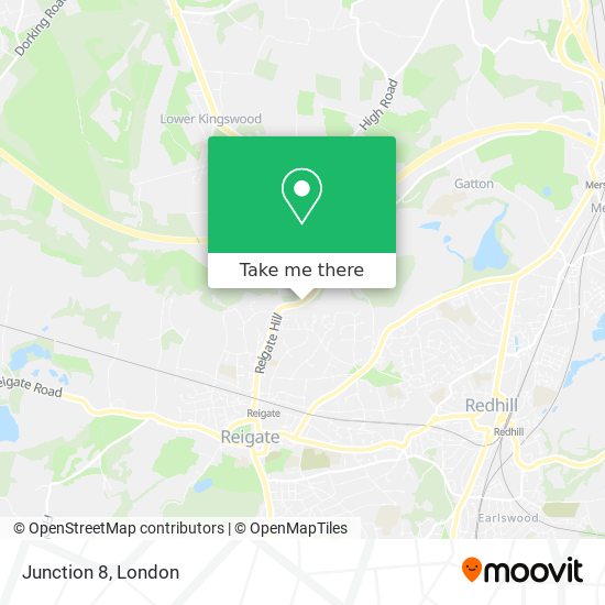 Junction 8 map