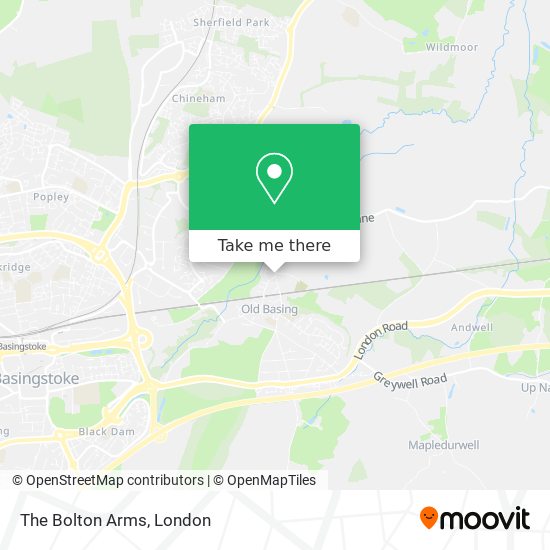 The Bolton Arms map