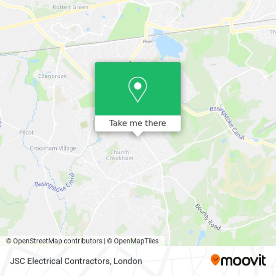JSC Electrical Contractors map